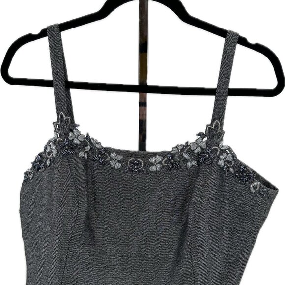 Gorgeous Albert Nipon 3 Piece Evening Suit with Beaded Embelisments- Size 10 - Picture 4 of 5